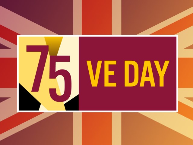 VE Day 75 Logo