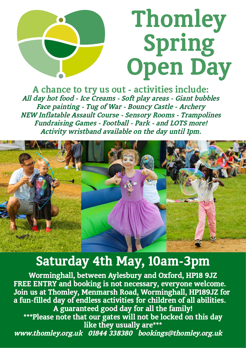 Thomley Spring Open Day