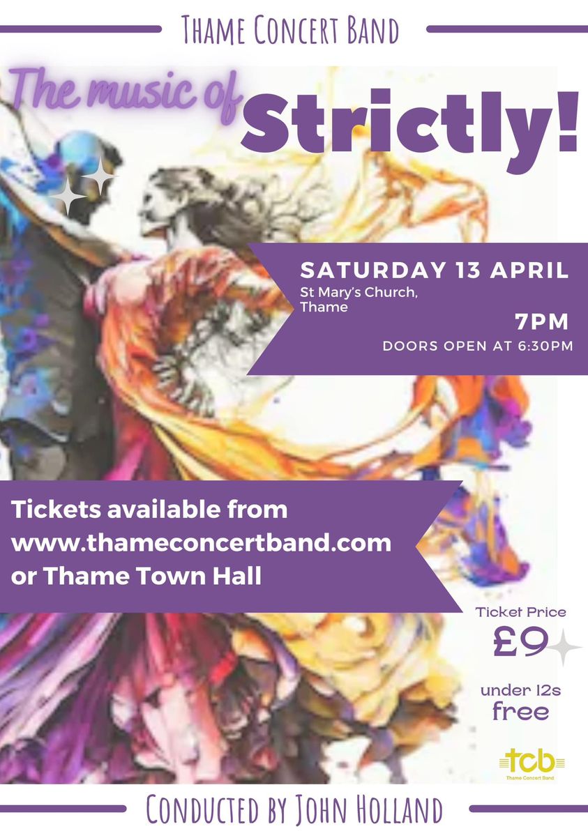 Thame Concert Band,  "The Music of Strictly" Concert