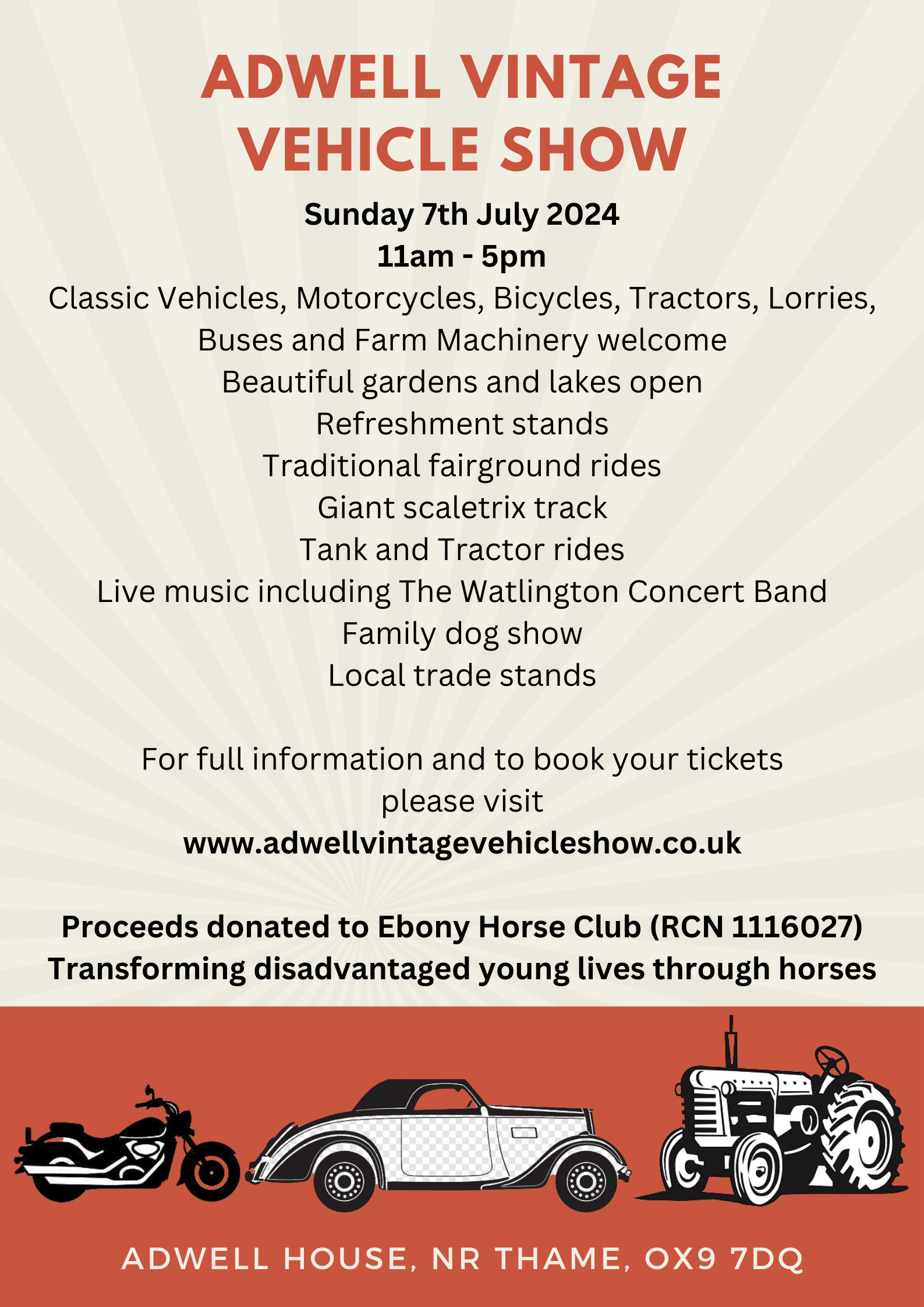Adwell Vintage Vehicle Show 2024