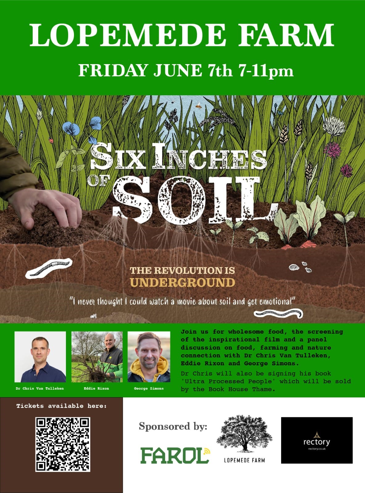 Six Inches of Soil - film showing